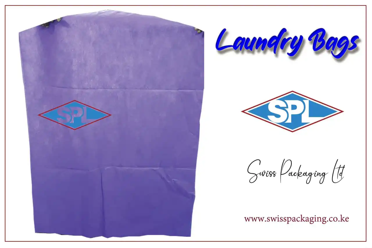 Laundry Bags, storage bags, Swiss Packaging Ltd, fabric bags, washing bags, clothes storage, durable laundry bags.