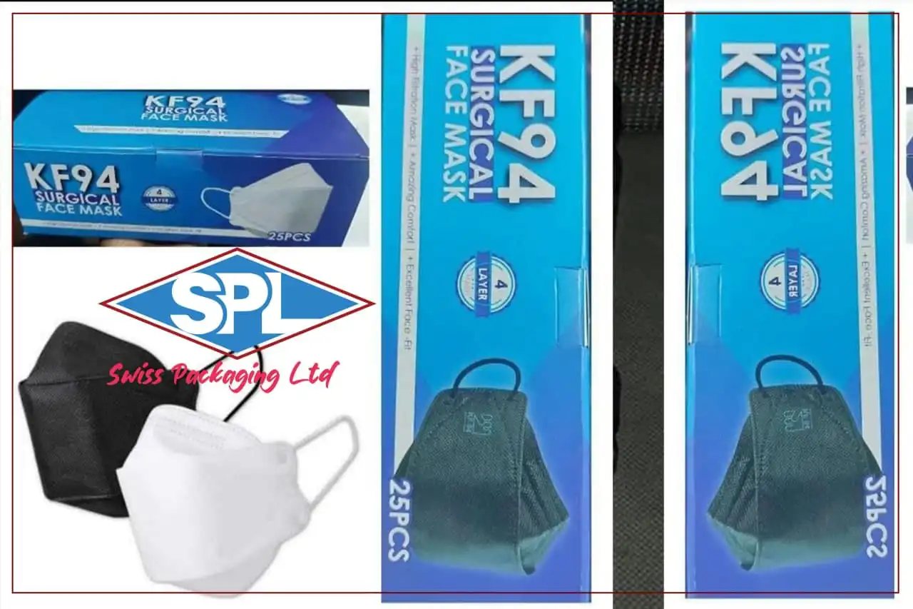 KF94 surgical mask, high-quality masks, Swiss Packaging Ltd, protective face mask, comfortable mask, medical-grade mask